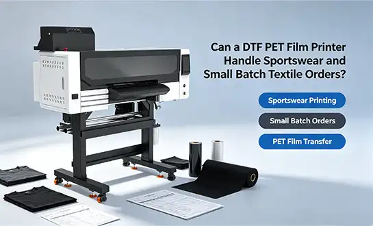 Can a DTF PET Film Printer Handle Sportswear and Small Batch Textile Orders?